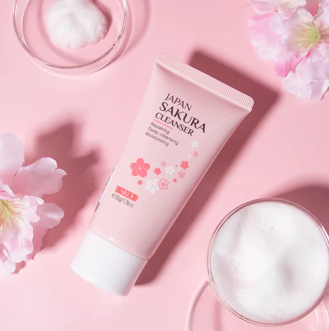 Sakura Facial Skin Care Set